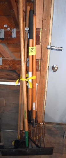 Forks and scrapers, located building 5
