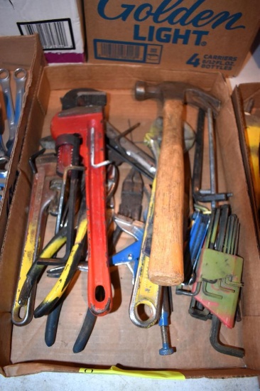 Assortment of hand tools, located building 5