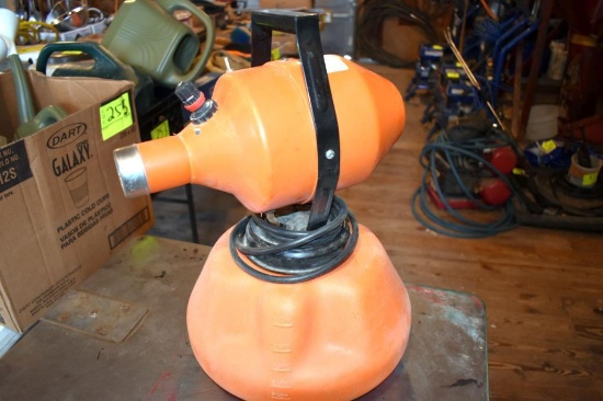 RL Corporation 2 gallon fly spray fogger, located building 5