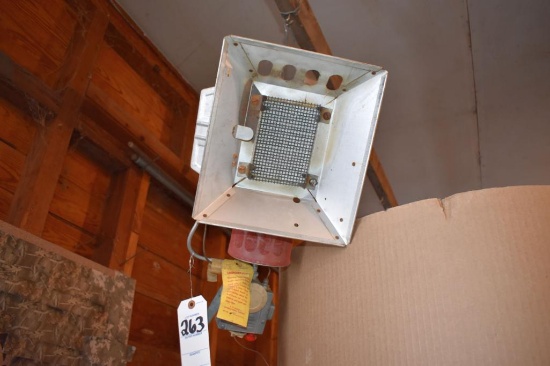 Profi-Matic infer red brooder heater, located building 5