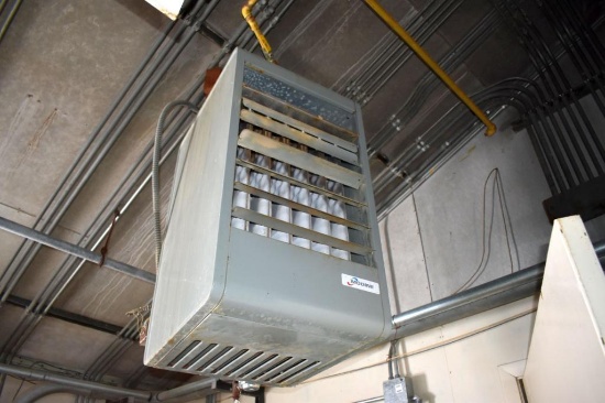 Modine hanging heater model 125AA0111, located building 2