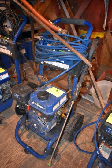 Power Horse 212cc engine 3100psi, gas pressure washer, hose and wand, located building 5