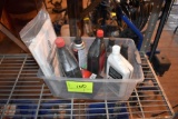 Assortment of oil, located building 5