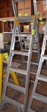 Werner 6' 5 way aluminum combination ladder, located building 5