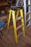 Werner 4' fiberglass step ladder, located building 5