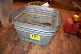 Wash tub, located building 5