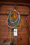 Assortment of electrical cords, located building 5