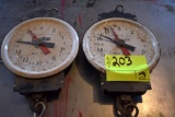 2 Chatillon milk scales 60lb cap, located building 5