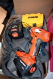 Black & Decker rechargeable drill, charger and assorted bits, located building 5