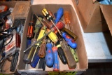 Assortment of screw drivers, located building 5