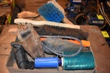 Assortment of brushes, located building 5