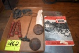 1953 Midwest Poultry Journal Magazine and assorted weights, located building 5