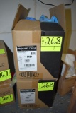 2 open boxes of DuPont size med coveralls, located building 5