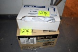 2 Open boxes of aprons, located building 5