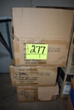 3 boxes of shoe covers sized XL, located building 5