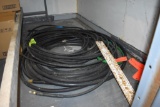 Assortment of garden and pressure washer hose, located building 5