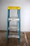 Werner fiberglass 4' step ladder, located building 1