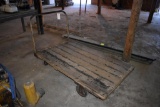 3' x 5' Cart with wheels, located building 6