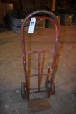 Dolly cart hard rubber tires, located building 6
