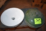 10 Industrial light shade, located building 6