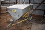 SnowCo model 700 auger box, 540 PTO, single axle, building 4