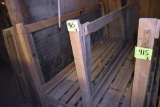 2 Wood nesting boxes 8' x 24