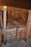 3 8' Nesting boxes some wood missing, located building 6