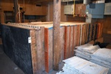 4' x 8' Wood frames with plastic and rubberized tenderfoot, located building 6