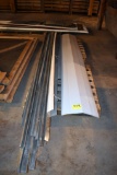 6 Sheets of roof cap 10', roof edging, located building 6