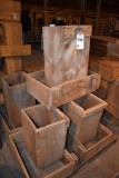 5 Wooden feeders, located building 6