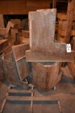 6 Wooden feeders, located building 6
