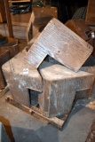 7 Wooden feeders, located building 6