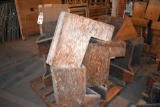 6 Wooden feeders, located building 6