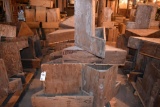 6 Wooden feeders, located building 6