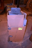 Box full of galvanized hanging feeders,located building 6