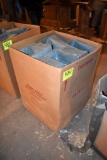 Box full of galvanized hanging feeders, located building 6
