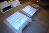 Assorted sizes of vent shutters, located building 6