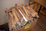 Box of used lathe, located building 7