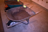 Steel wheel barrel, located building 7