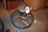 1/4 hp Dayton fan with shutters, located building 7