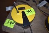 Bayco Model 800 hanging cord reel, located building 7