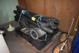 Rubber belting, tarp, foam pipe insulation, located building 7