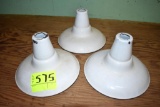 3 used light shades, located building 7