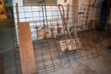 2=7' Wire panels with feeder/waterers, located building 7