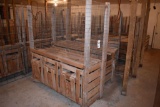 2 = 3 Bin nesting box 5' long, located building 7