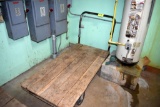 One way warehouse cart 5', located building 8
