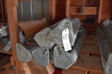 5 Chicken feeder troughs, located building 9