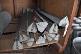 11 Chicken feeder troughs, located building 9