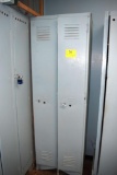 2 door wooden locker 10