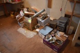 Large assortment of hardware, plumbing, metal, located building 5